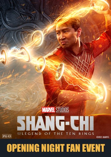 Shang-Chi & the Legend of the Ten Rings Fan Event Poster