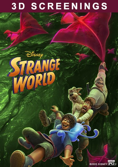 Strange World 3D Poster