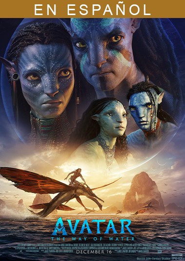 Avatar the Way of Water 3D Spanish Dub Poster